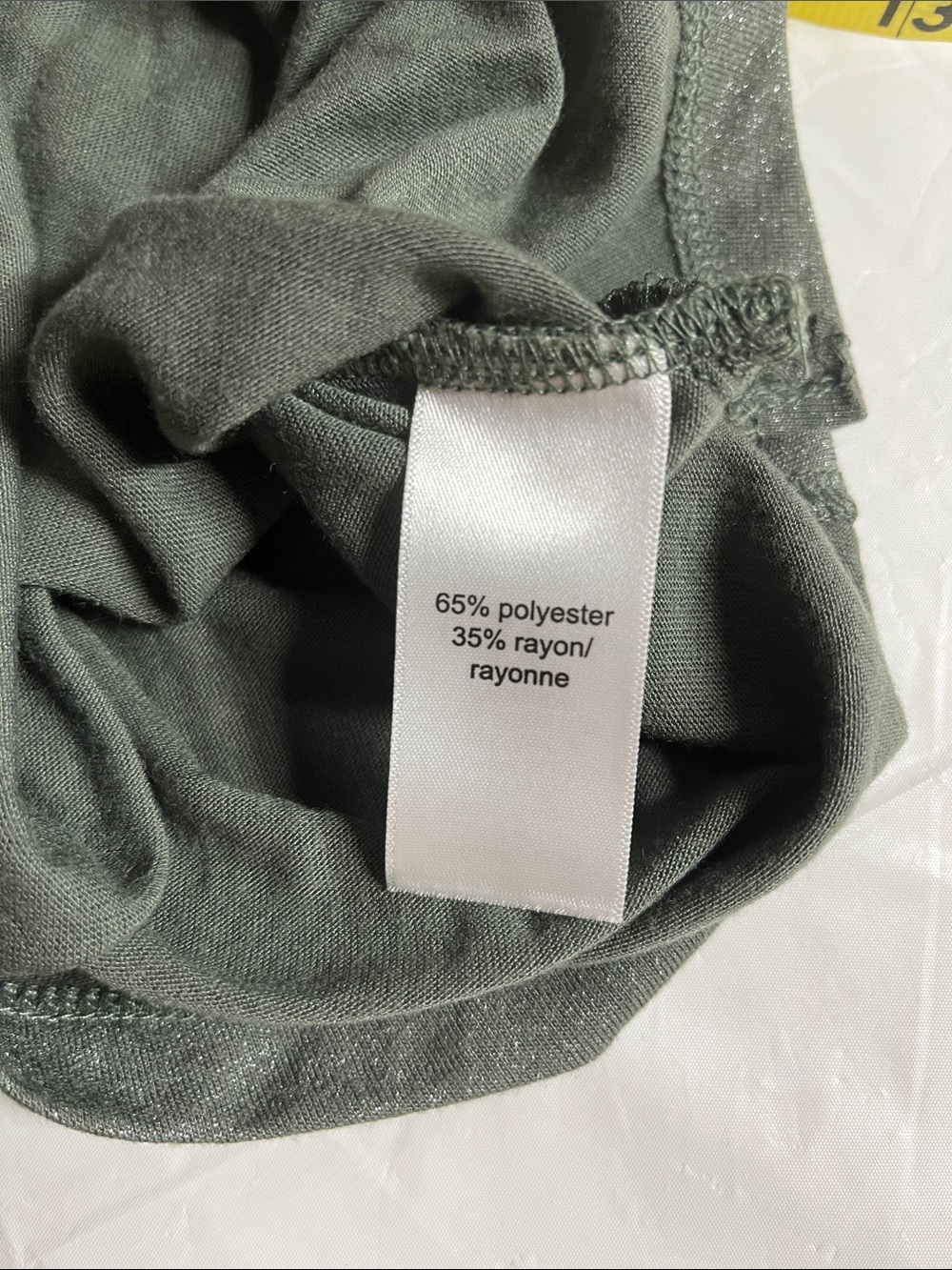 Maurices Shimmering Olive Tank Top - Picture 4 of 4